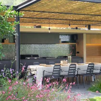 Outdoor BBQ Kitchen System for Modern Entertaining Spaces | GalaxyHome