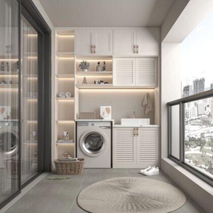 Practical Laundry Storage Cabinet for Everyday Use | GalaxyHome