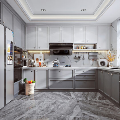 Pull-Out Kitchen Cabinet System for Effortless Access | GalaxyHome