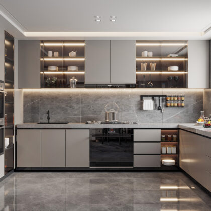 Pantry-Integrated Kitchen Cabinet for Daily Efficiency | GalaxyHome