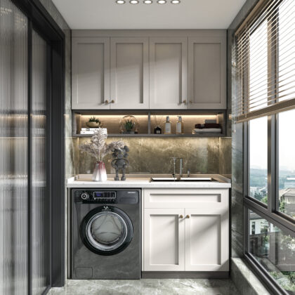 Modern Home Laundry Cabinet for Clean Living Spaces | GalaxyHome