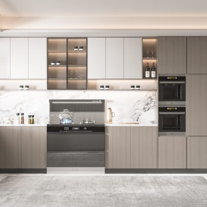 Space-Efficient Kitchen Cabinet for Intelligent Design | GalaxyHome