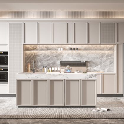 Flexible Modular Kitchen Cabinet for Adaptive Homes | GalaxyHome