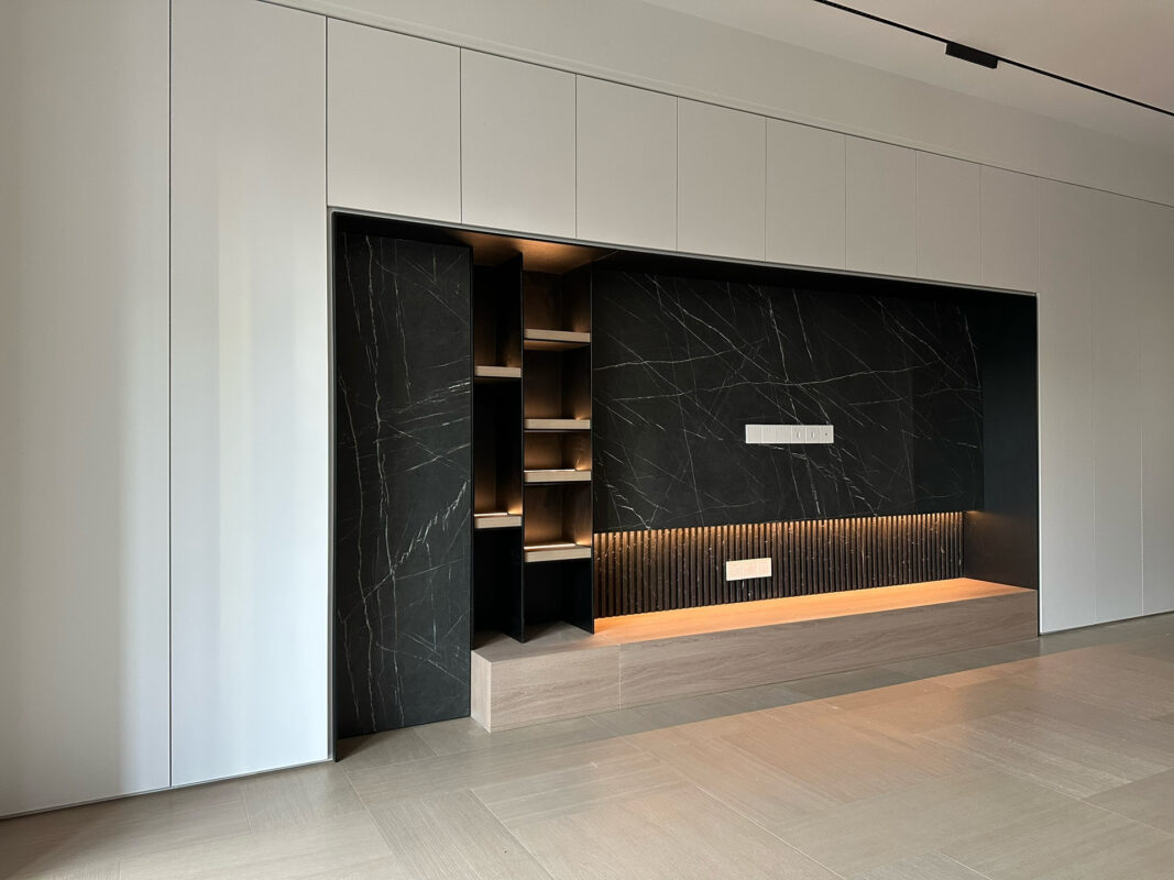 TV Wall Systems for Architectural Living Spaces