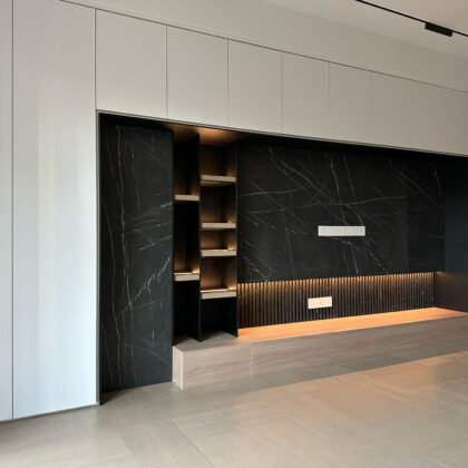 TV Wall Systems for Architectural Living Spaces