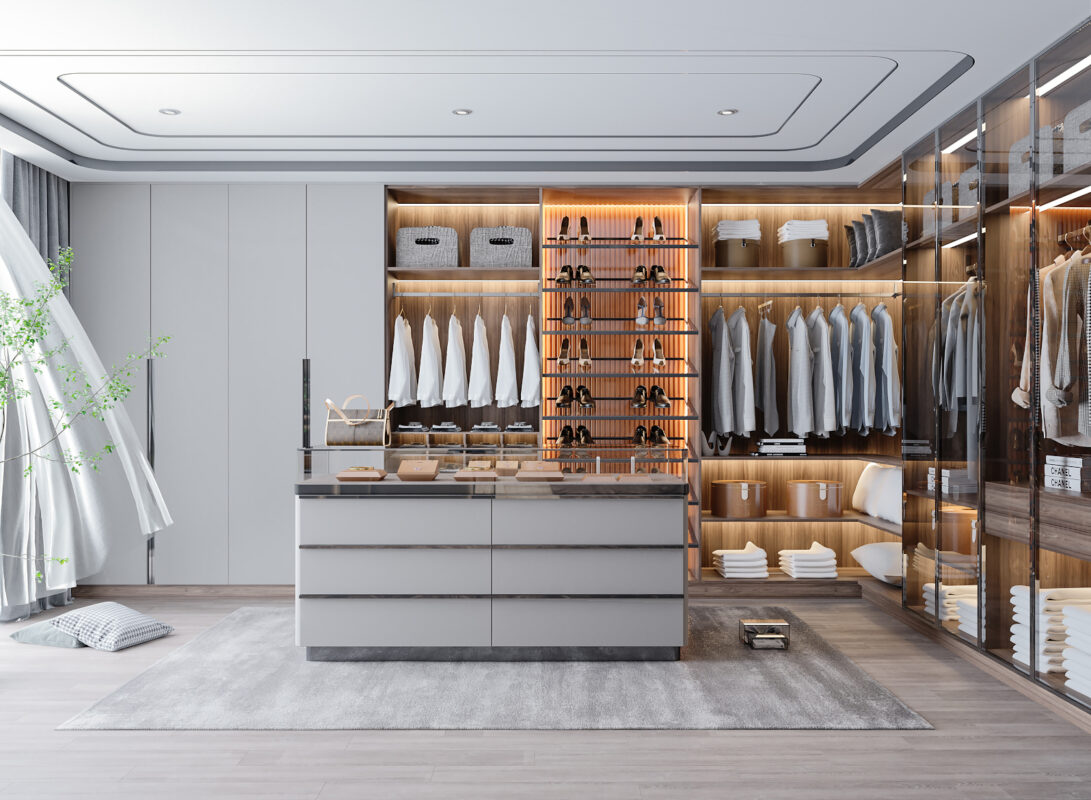Curated Wardrobe Interiors for Modern Luxury Living