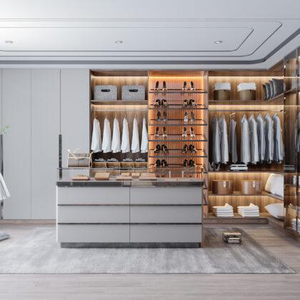Curated Wardrobe Interiors for Modern Luxury Living