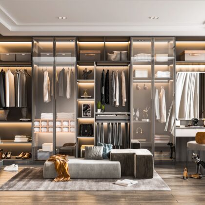 Luxury Walk-In Wardrobe Systems for Elegant Living