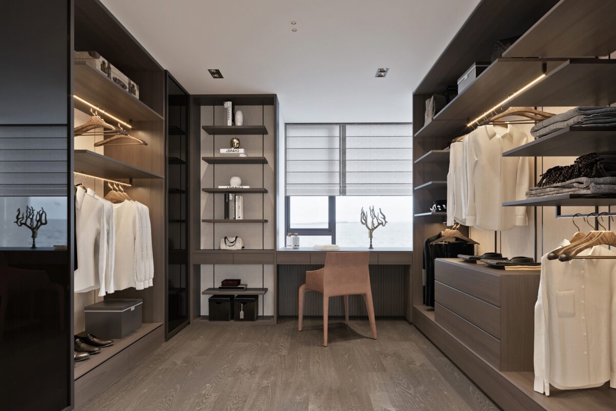 Luxury Walk-In Wardrobes for High-End Interiors