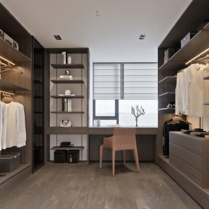Luxury Walk-In Wardrobes for High-End Interiors