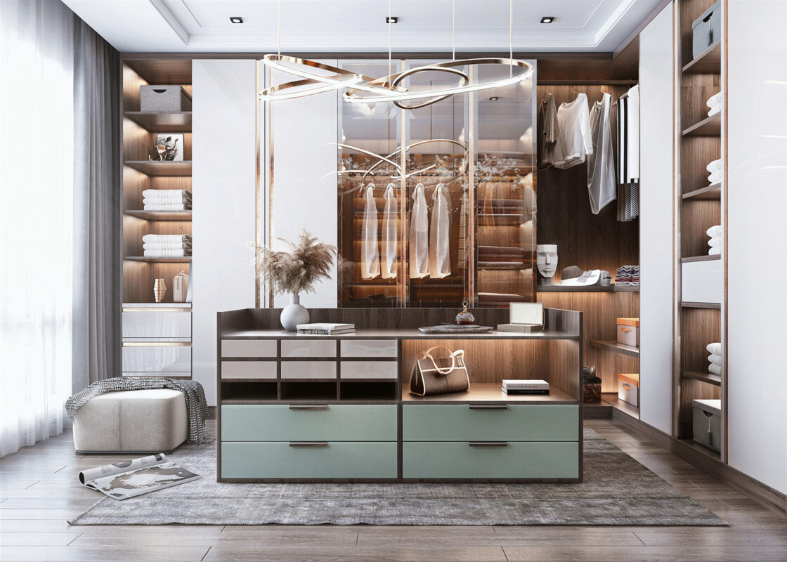 Designer Walk-In Closets Inspired by Boutique Living