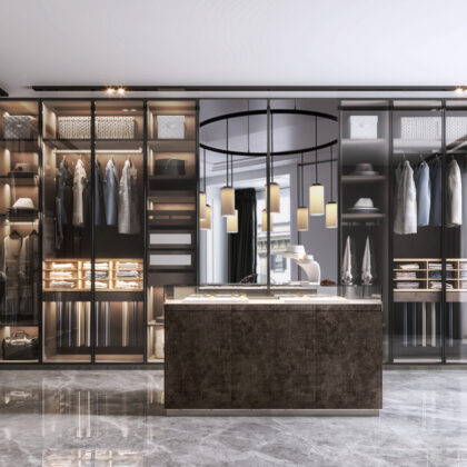 Tailored Dressing Rooms Designed for Everyday Elegance