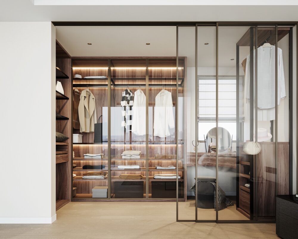 Premium Bedroom Wardrobe Systems with Smart Organization