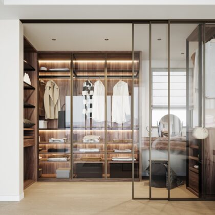 Premium Bedroom Wardrobe Systems with Smart Organization