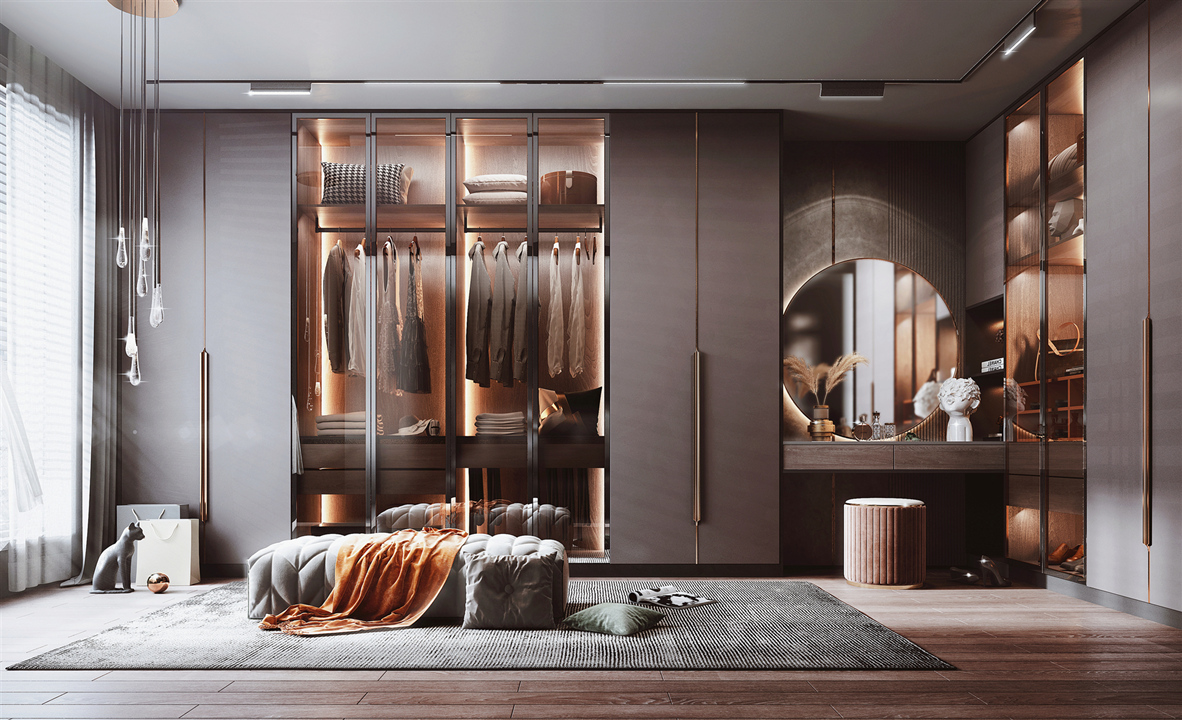 Built-In Wardrobe Solutions for Seamless Interiors