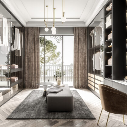 Luxury Wardrobe Systems for Contemporary Interiors