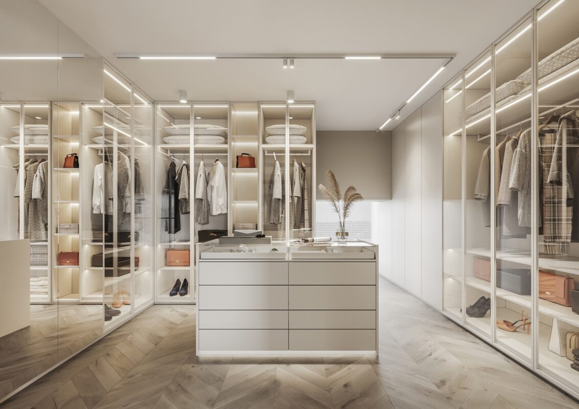 Designer Wardrobe Systems Inspired by Modern Luxury