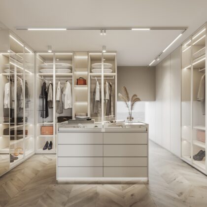 Designer Wardrobe Systems Inspired by Modern Luxury