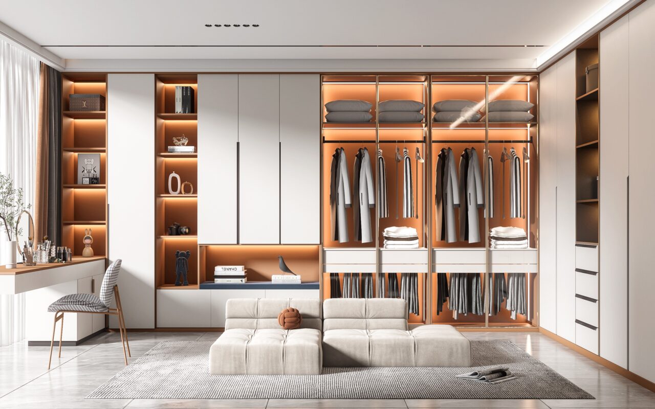 Built-In Wardrobe Solutions for Space Optimization