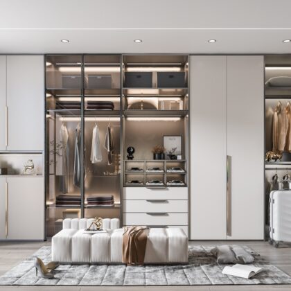 Floor-to-Ceiling Wardrobe Systems for Maximum Storage