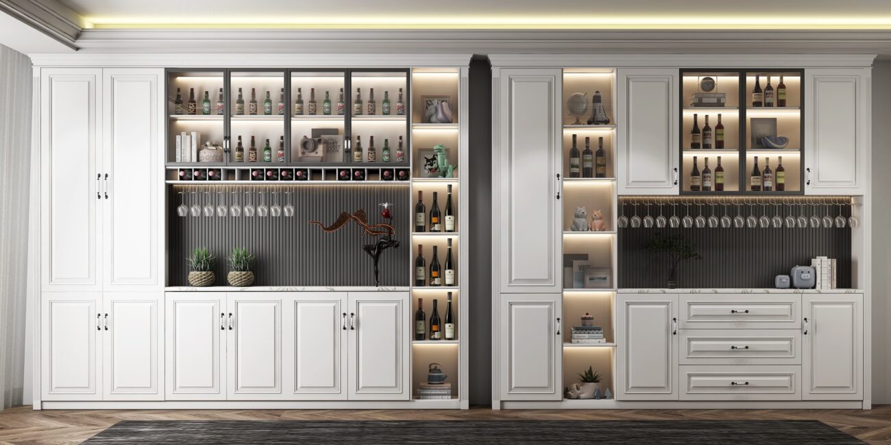 Built-In Wine Wall Systems for Multi-Unit Residential Developments | Engineered for Consistency, Cost Efficiency, and Batch Production Stability