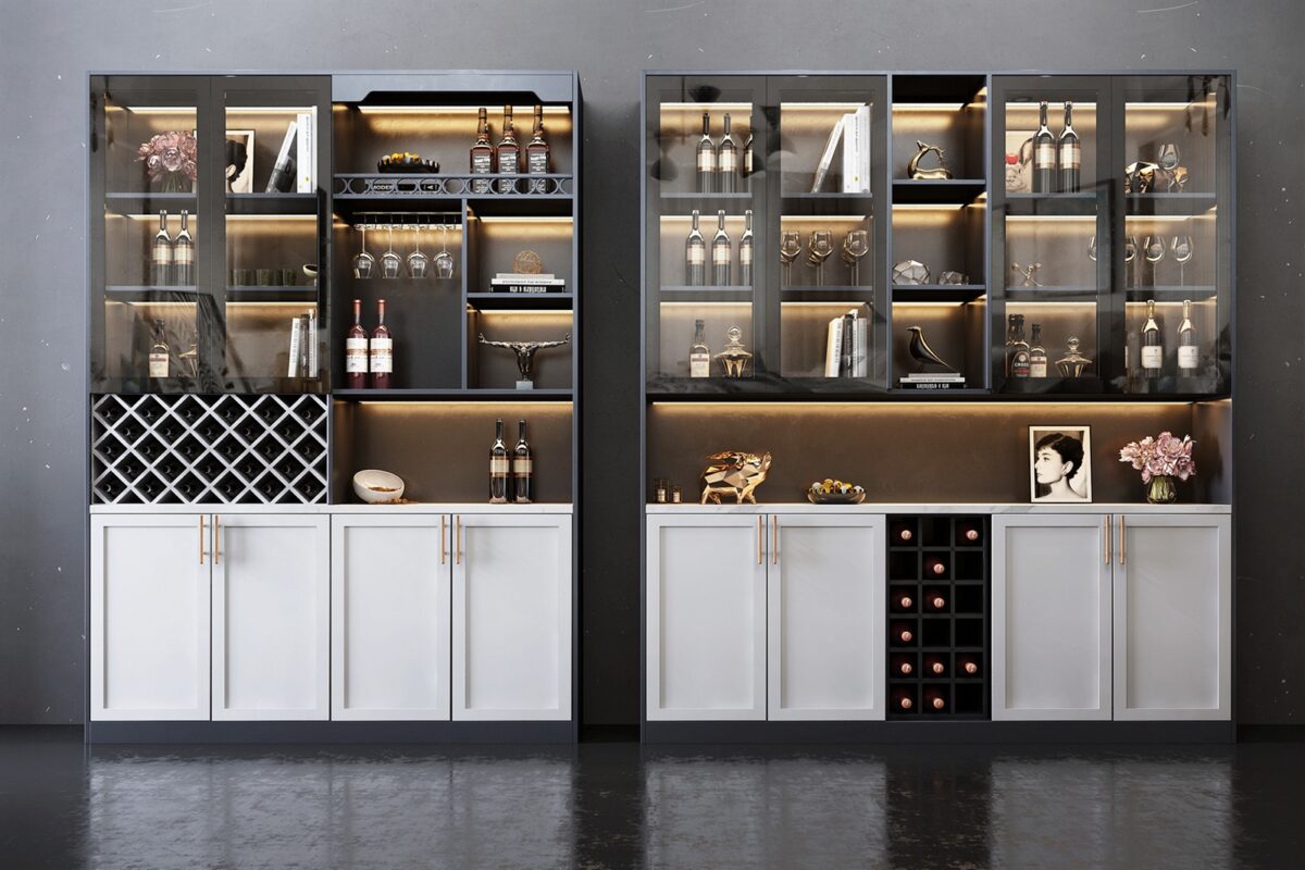 Bespoke Wine Display Cabinets for Elegant Home Interiors