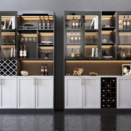 Bespoke Wine Display Cabinets for Elegant Home Interiors